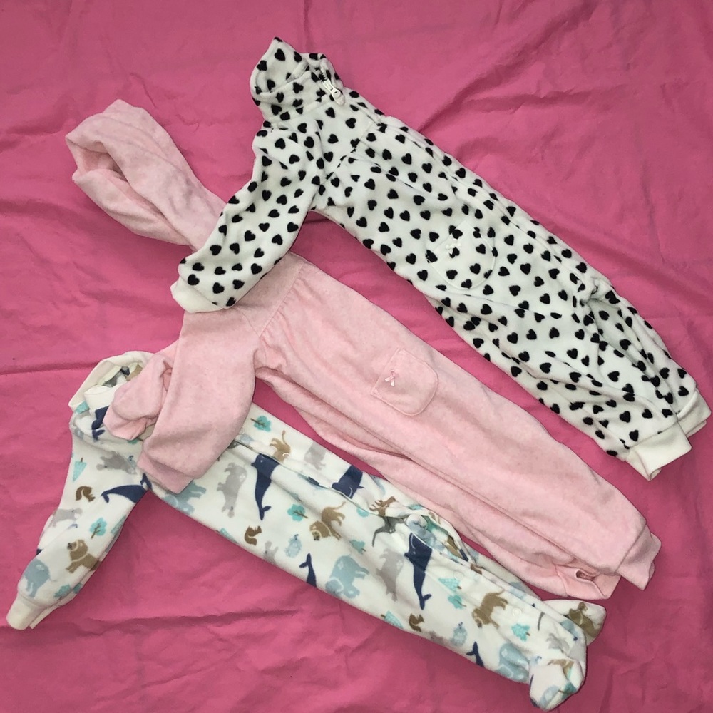 3 Babygirl Pajamas Carter’s